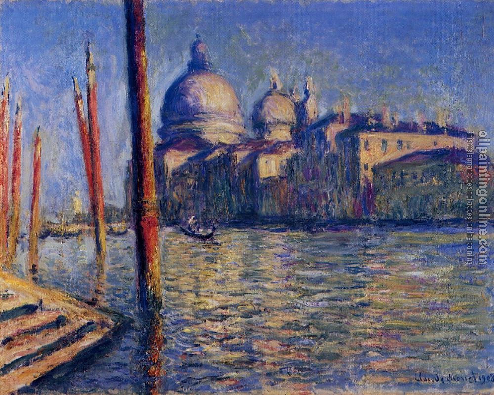 Monet, Claude Oscar - The Grand Canal